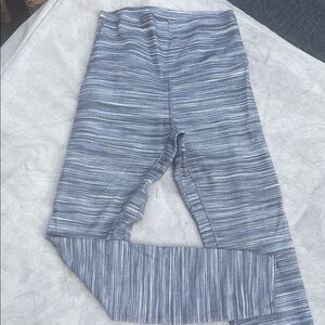 Striped Gray Leggings